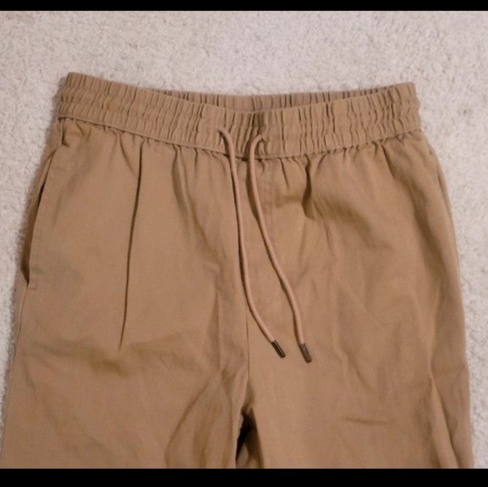 Original Use Khaki Drawstring Pants Size Small